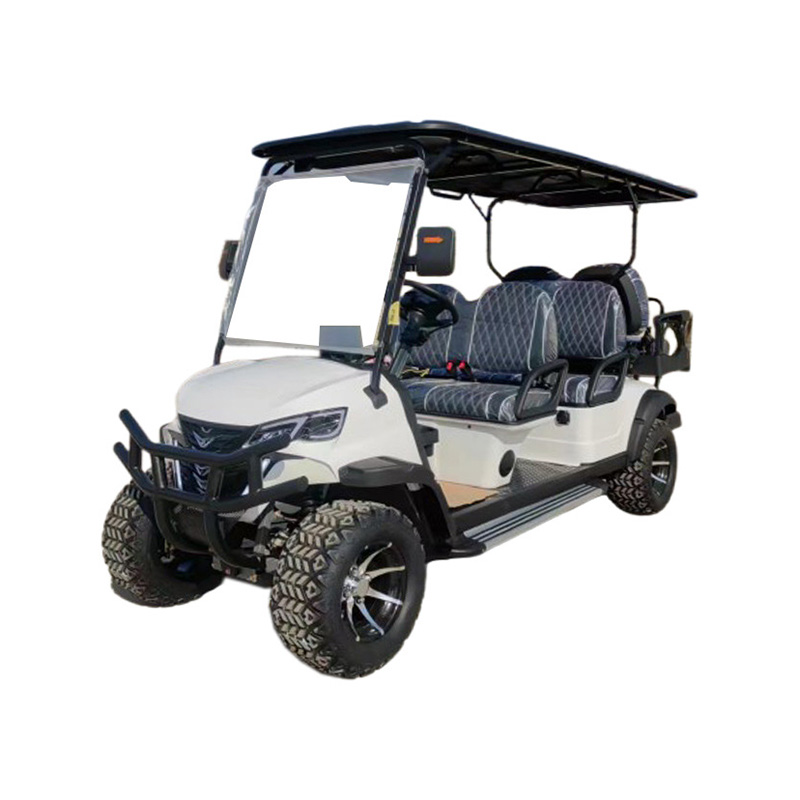 4+2 Seaters Electric Street Golf Cart